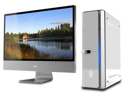 海尔云悦 t8 c781i台式机 一体化触控设计，高效办公新体验